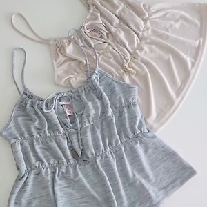 NWOT (Set of 2) Boho Cinched Waist Camisole